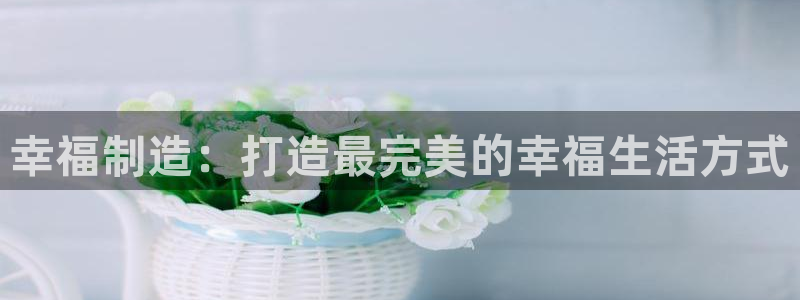 彩神v8平台正规吗可靠吗：幸福制造：打造最完美的幸福生活方式